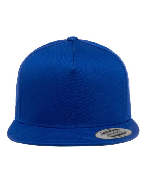 YP Classics Five-Panel Cotton Twill Snapback Cap - Royal Blue