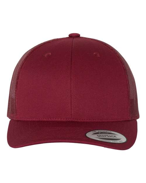 YP Classics Retro Trucker Cap - Cranberry