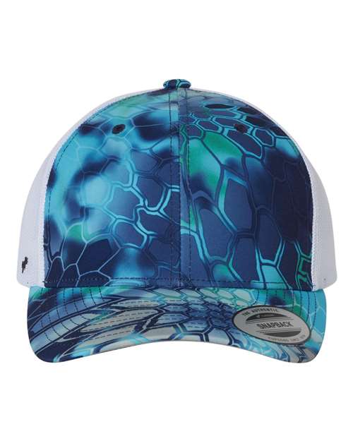 YP Classics Retro Trucker Cap - Kryptek Pontus