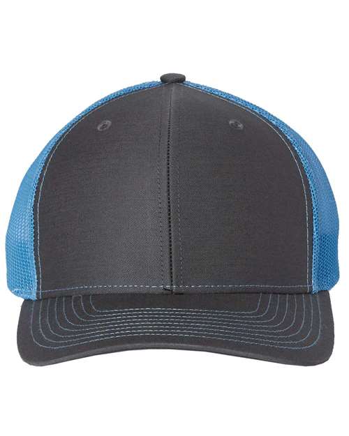 Richardson Charcoal/ Columbia Blue / OSFM Richardson 112 Snapback Trucker Cap