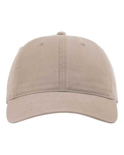 Richardson Dark Khaki / Adjustable Richardson 326 Peach Twill Dad Hat
