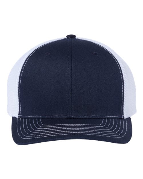 Richardson Navy/ White / Adjustable Richardson 112+ R-Flex Adjustable Trucker Cap