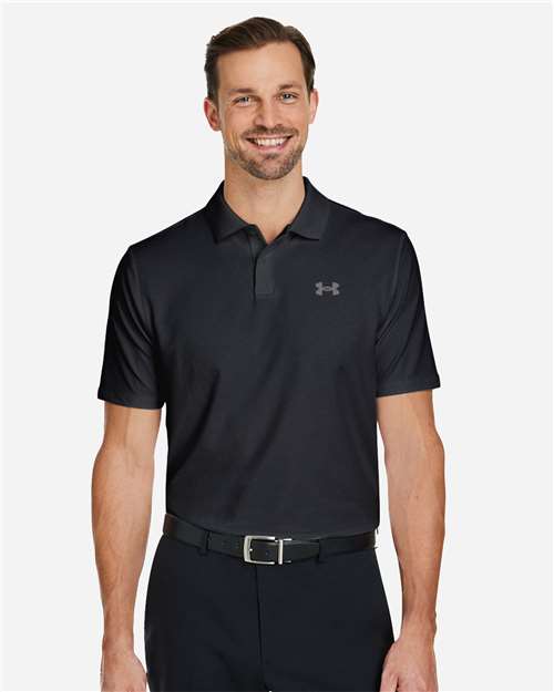 Under Armour Black/ PTC Grey / S Under Armour Men's Performance 3.0 Golf Polo