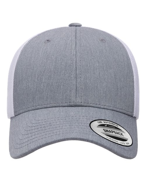 YP Classics Heather/ White / Adjustable Elite Cap