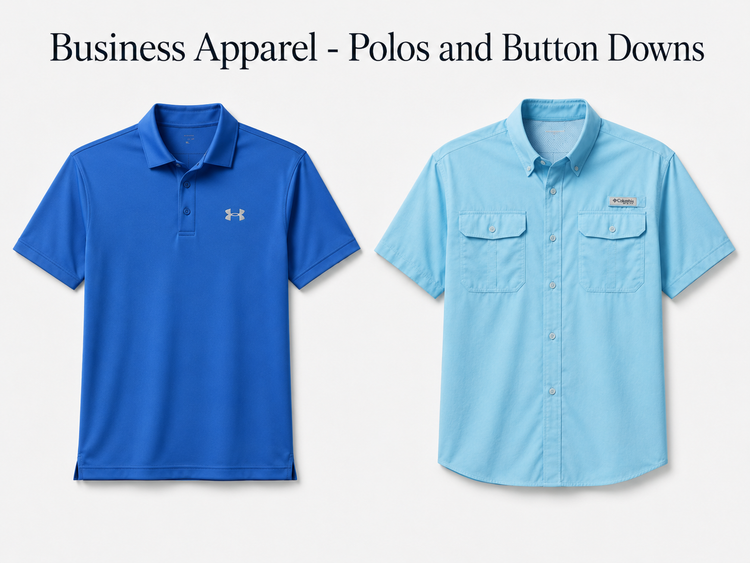 Business Apparel - Polos & Button Downs