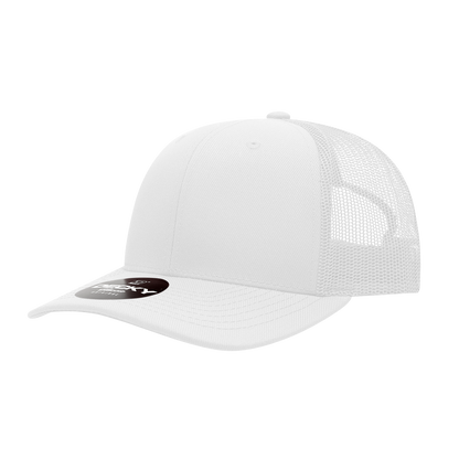 6 Panel Mid Profile Structured Acrylic/Polyester Trucker