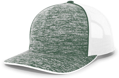 Aggressive Heather Trucker Snapback Cap