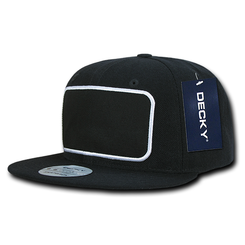 6 Panel High Profile Structured Patch Snapback