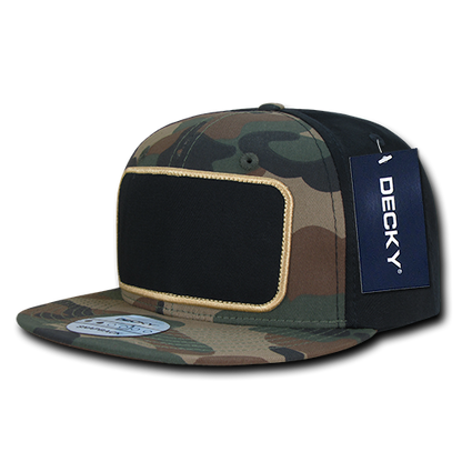 6 Panel High Profile Structured Patch Snapback