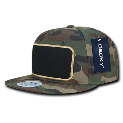 6 Panel High Profile Structured Patch Snapback