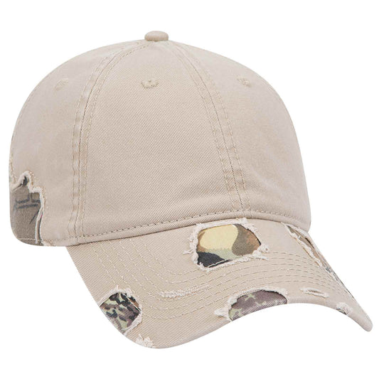 OTTO CAP Camouflage 6 Panel Low Profile Baseball Cap