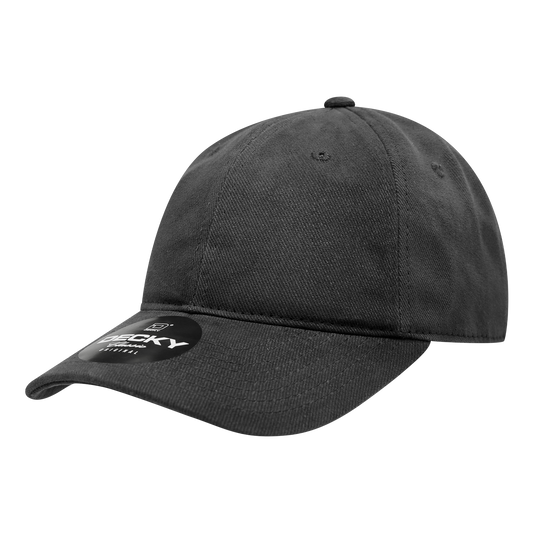 6 Panel Low Profile Relaxed Brushed Cotton Dad Hat
