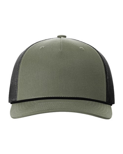 Richardson 112 FPR Five-Panel Trucker with Rope Cap