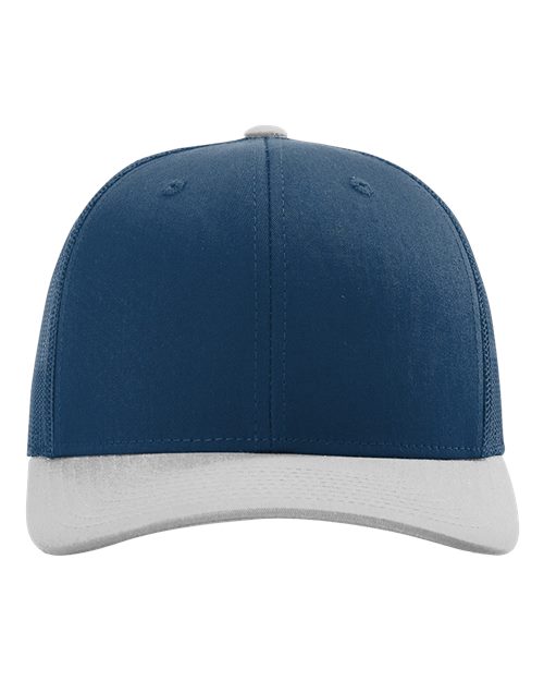 Snapback Trucker Cap - Light Blue/ Light Grey CMB