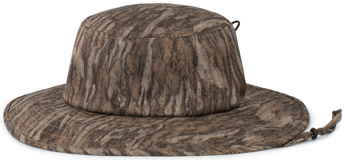 Pacific Headwear Active Sport Mossy Oak Camo Boonie - NEW BOTTOMLAND