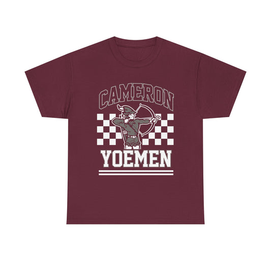 Adult Yoemen Team T‑Shirt — Cameron Yoemen Mascot Tee