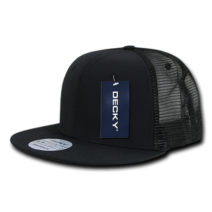 6 Panel High Profile Structured Ripstop Trucker