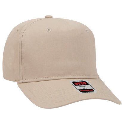 OTTO CAP® 5 Panel Mid Profile Baseball Cap