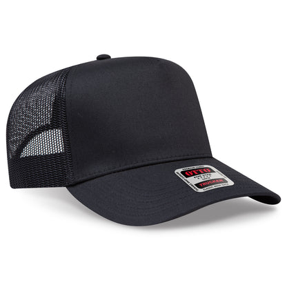 OTTO CAP® 5 Panel Mid Profile Mesh Back Trucker Hat