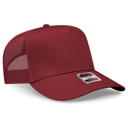 OTTO CAP® 5 Panel Mid Profile Mesh Back Trucker Hat