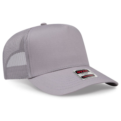OTTO CAP® 5 Panel Mid Profile Mesh Back Trucker Hat