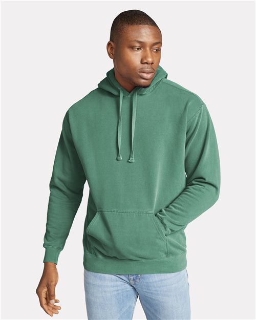 Unisex Garment-Dyed Hooded Sweatshirt