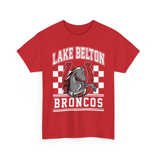 Adult Lake Belton Broncos T-Shirt — School Spirit Football Tee