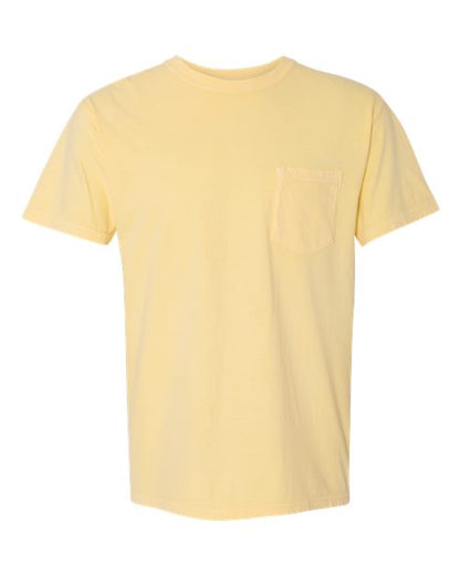 Unisex Garment-Dyed Heavyweight Pocket T-Shirt
