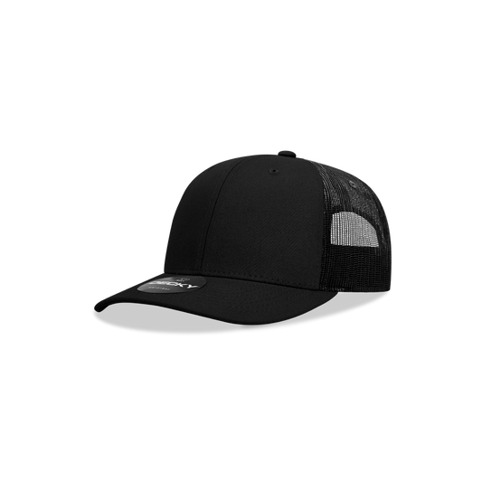 Youth 6 Panel Mid Profile Structured Cotton Trucker