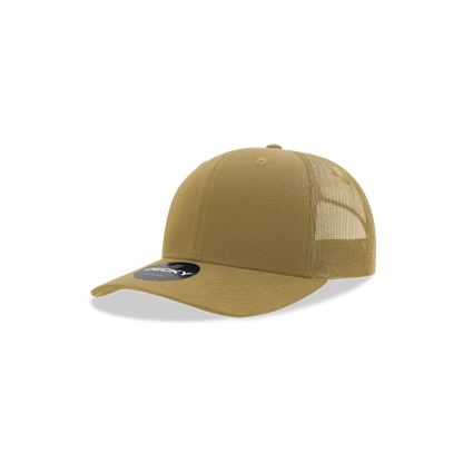 Youth 6 Panel Mid Profile Structured Cotton Trucker