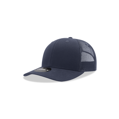Youth 6 Panel Mid Profile Structured Cotton Trucker