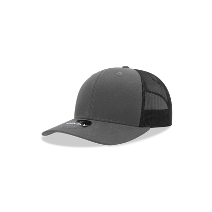 Youth 6 Panel Mid Profile Structured Cotton Trucker