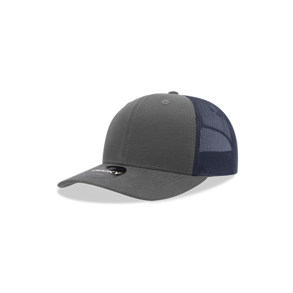 Youth 6 Panel Mid Profile Structured Cotton Trucker