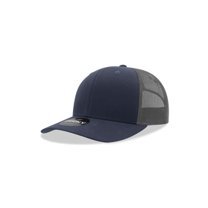 Youth 6 Panel Mid Profile Structured Cotton Trucker
