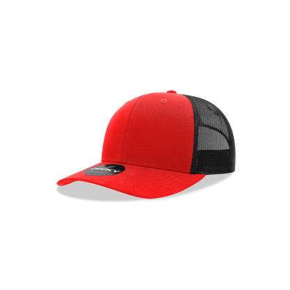 Youth 6 Panel Mid Profile Structured Cotton Trucker