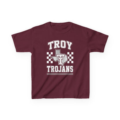 Troy Trojans Kids Tee — Youth School Spirit T-Shirt