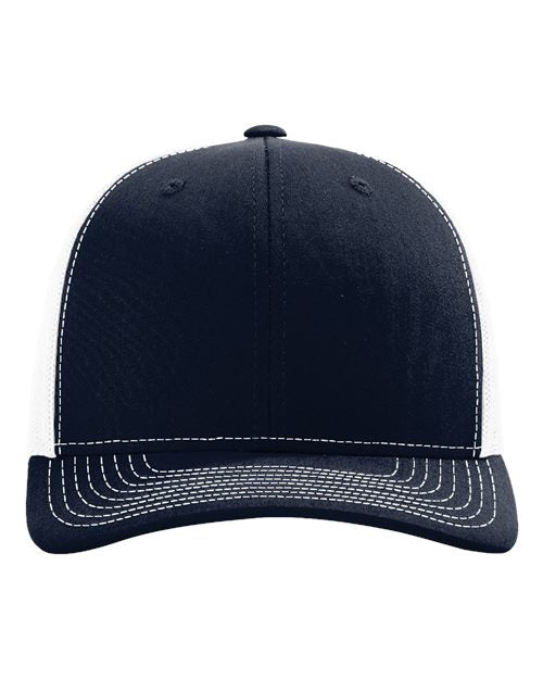 Snapback Trucker Cap - Navy/ White