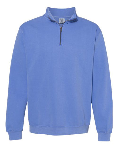 Unisex Garment-Dyed Quarter-Zip Sweatshirt