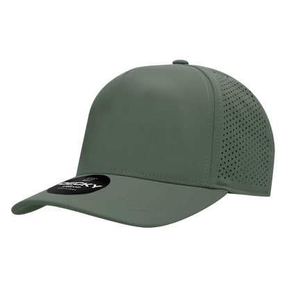 5 Panel High Profile Structured Perforated Performance Cap