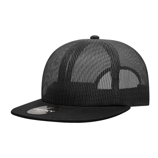 6 Panel Mid Profile Relaxed Mesh Crown Trucker