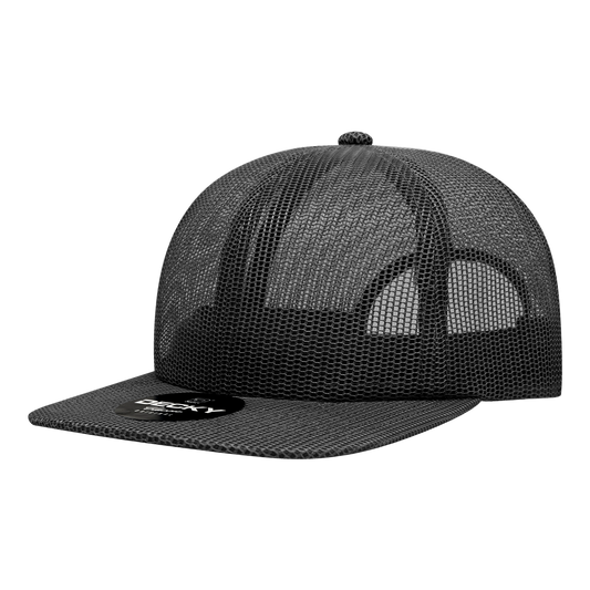 6 Panel High Profile Relaxed Mesh Trucker