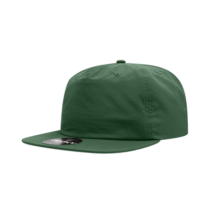 5 Panel High Profile Relaxed Nylon Surf Hat