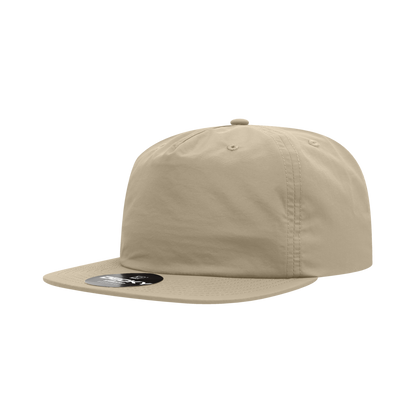 5 Panel High Profile Relaxed Nylon Surf Hat