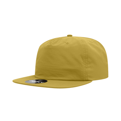5 Panel High Profile Relaxed Nylon Surf Hat