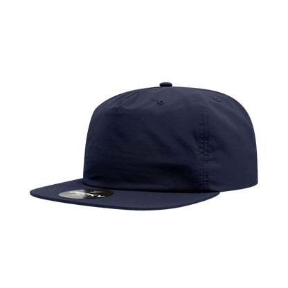 5 Panel High Profile Relaxed Nylon Surf Hat