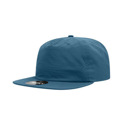 5 Panel High Profile Relaxed Nylon Surf Hat