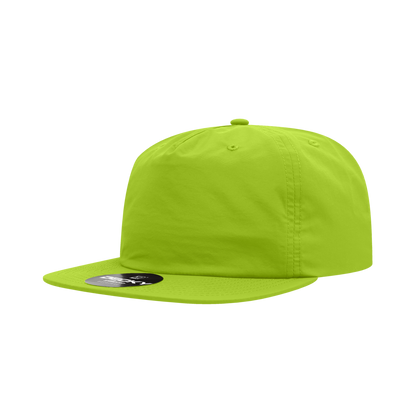 5 Panel High Profile Relaxed Nylon Surf Hat