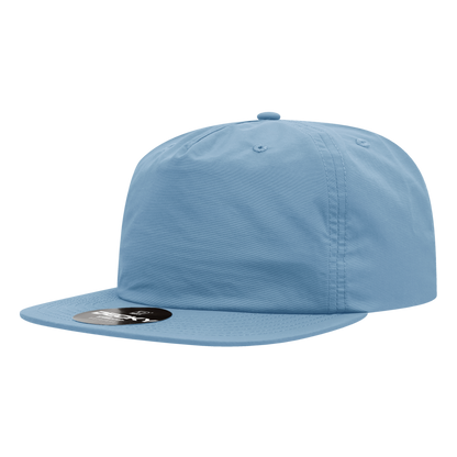 5 Panel High Profile Relaxed Nylon Surf Hat
