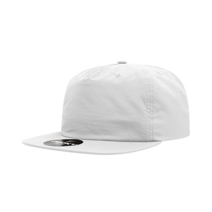 5 Panel High Profile Relaxed Nylon Surf Hat