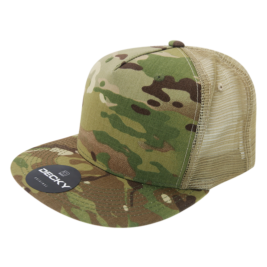 MULTICAM 5 Panel Trucker